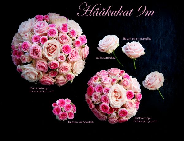 Hääkukat 9m