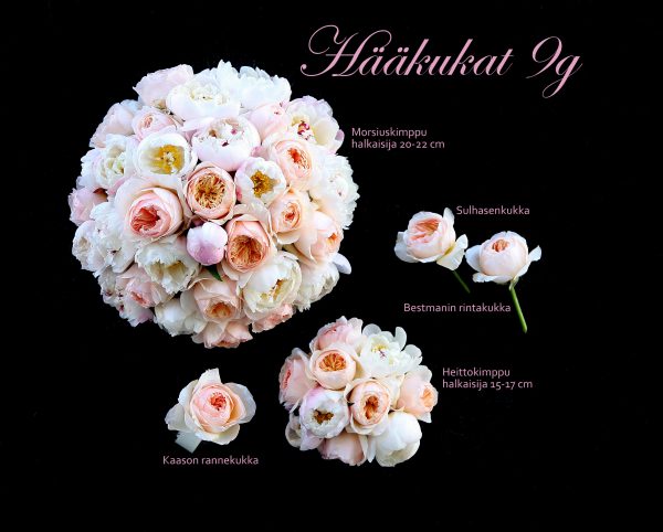 Hääkukat 9g